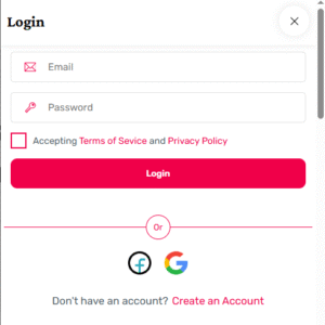 Facebook & Apple Login