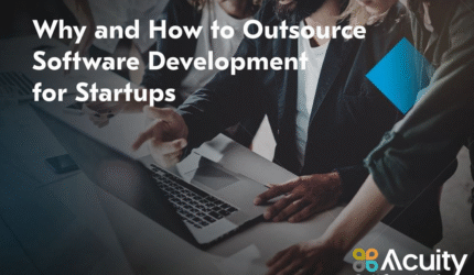 Outsourcing software development for startups.