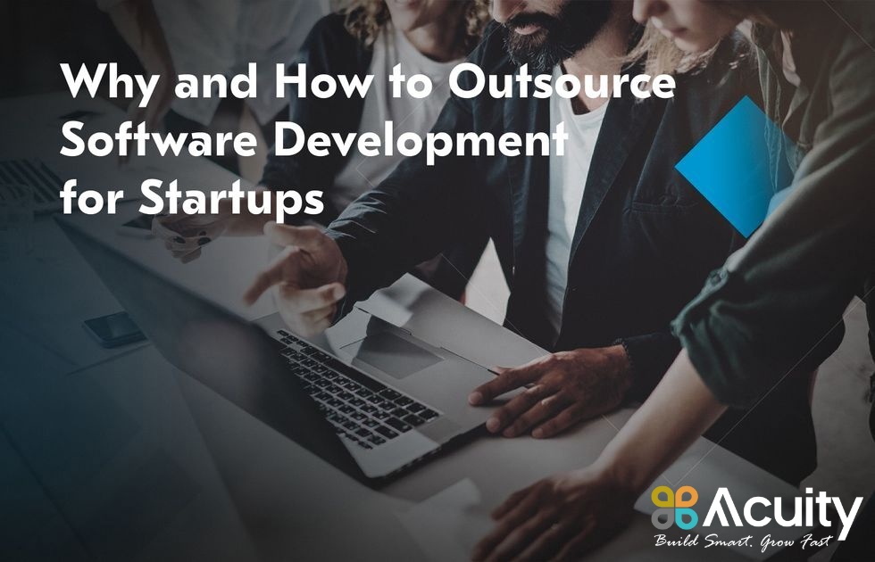 Outsourcing software development for startups.
