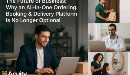 All-in-one ordering, booking, and delivery platform by Acuity Software Services – empowering modern businesses with seamless technology.