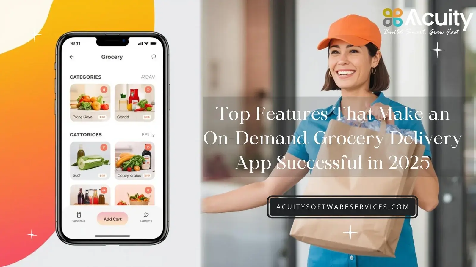 On-Demand Grocery Delivery App