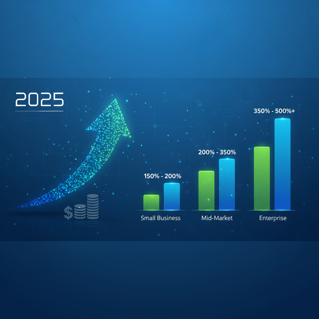 SaaS ROI benchmarks 2025