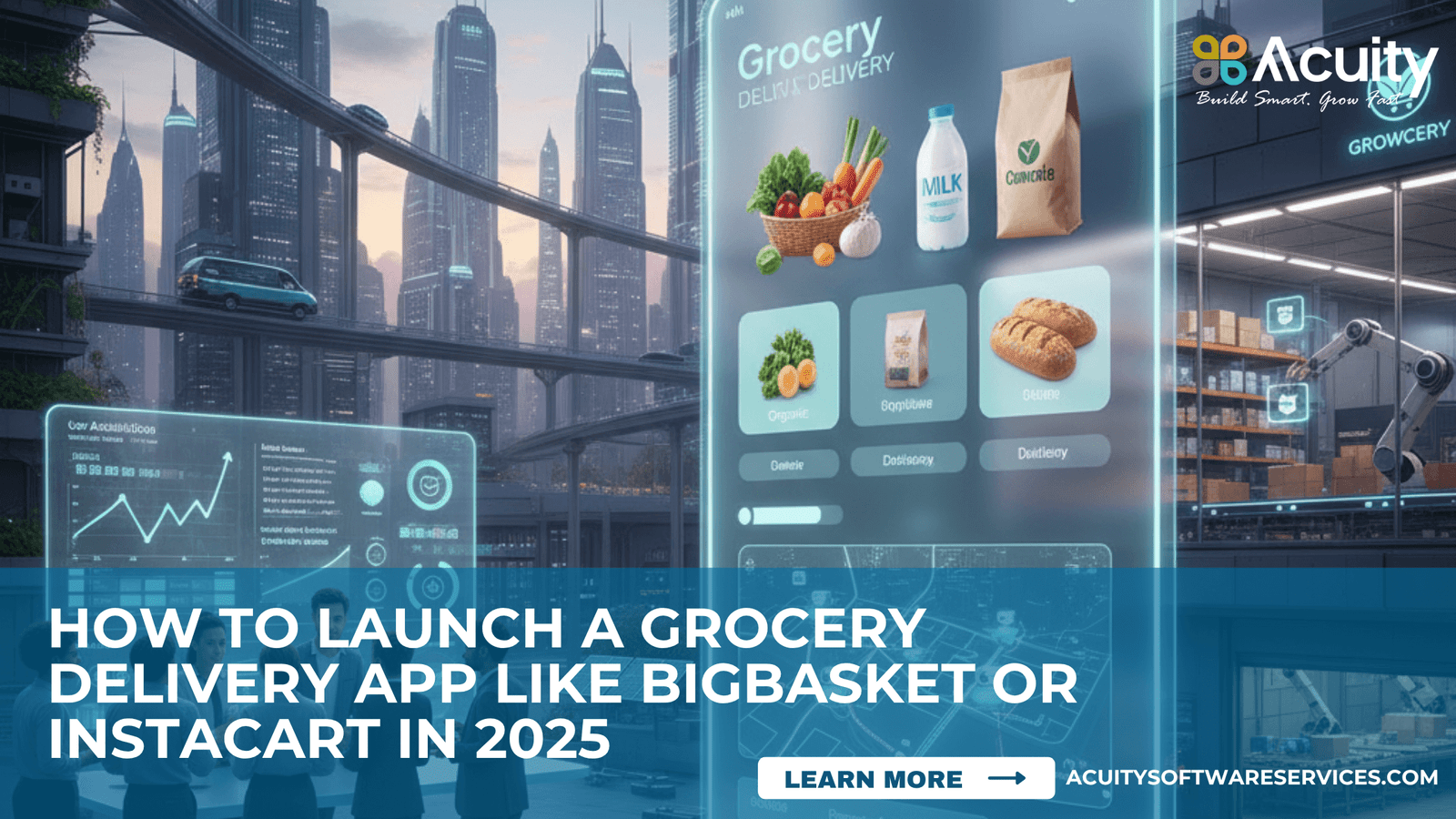 How to Launch a Grocery Delivery App Like BigBasket or Instacart in 2025