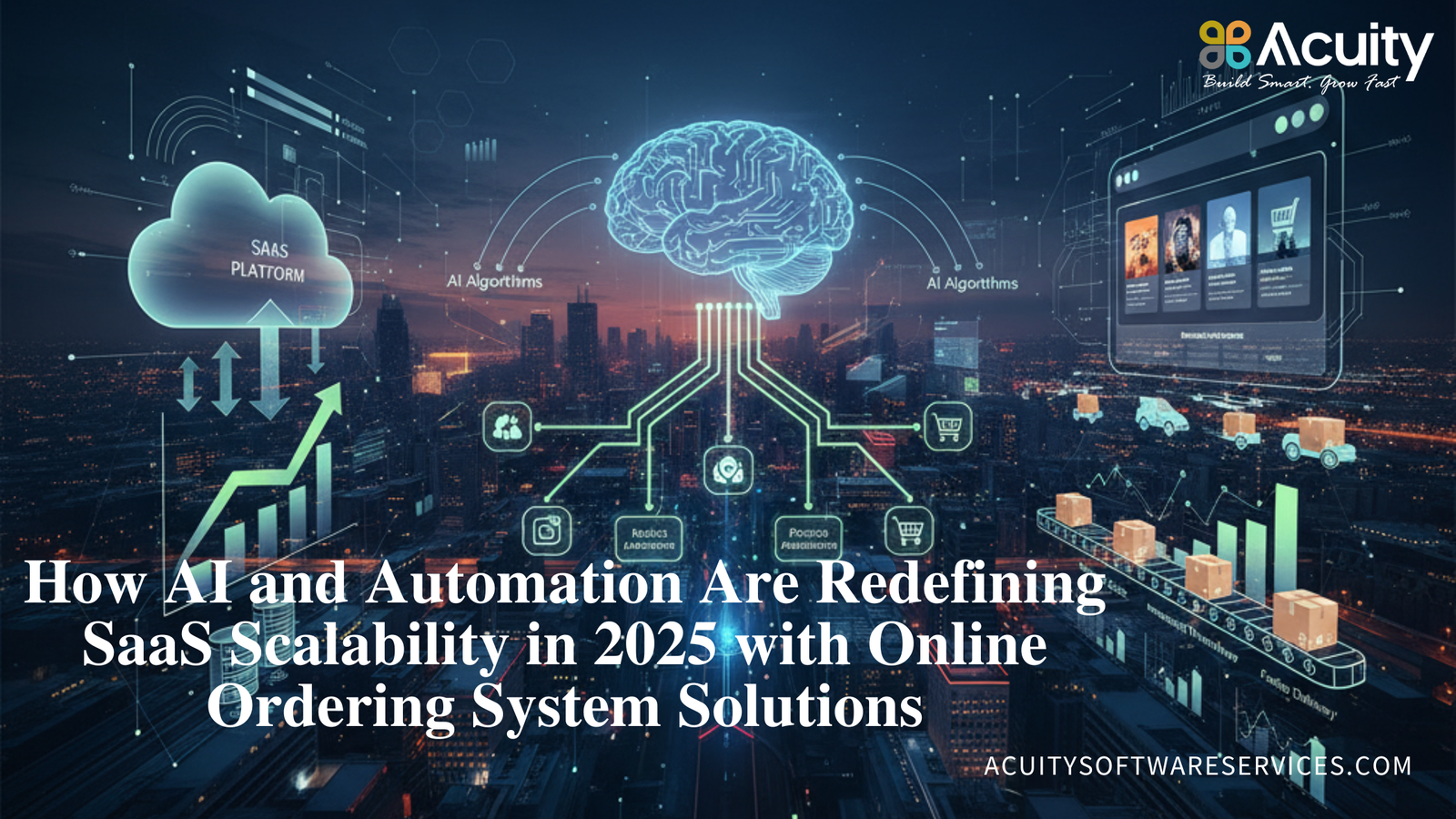 How AI and Automation Are Redefining SaaS Scalability in 2025 with Online Ordering System Solutions
