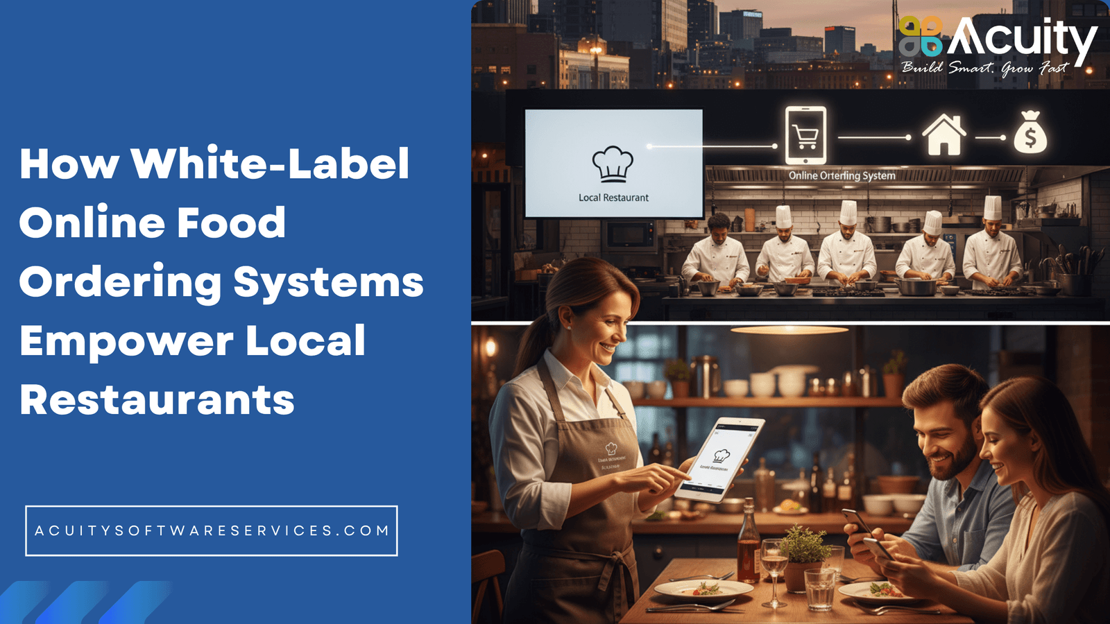 How White-Label Online Food Ordering Systems Empower Local Restaurants