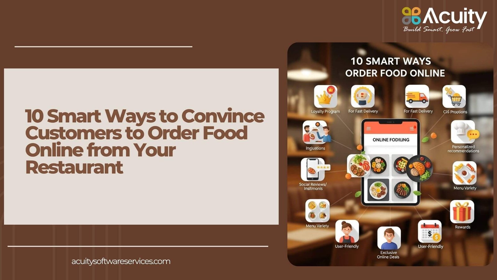 10 Smart Ways to Convince Customers to Order Food Online from Your Restaurant