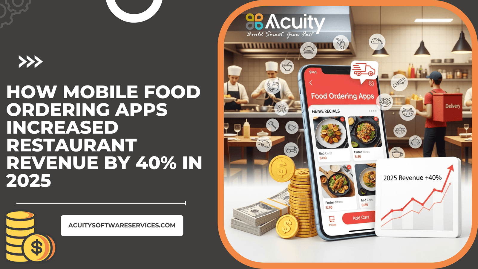 How Mobile Food Ordering Apps Increased Restaurant Revenue by 40% in 2025