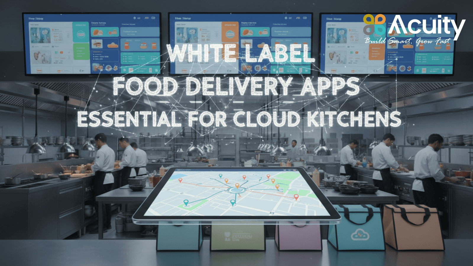 Why White Label Food Delivery Apps Are Essential for Cloud Kitchens in 2025